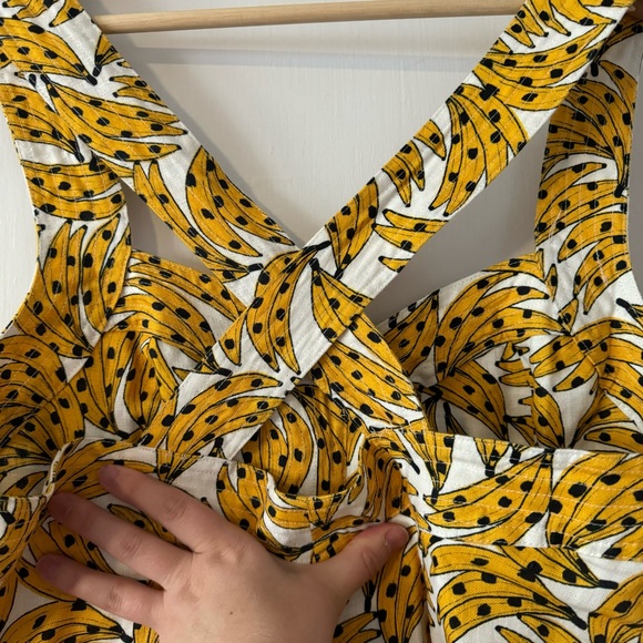 Farm Rio Linen Banana Dress - Picture 4 of 7